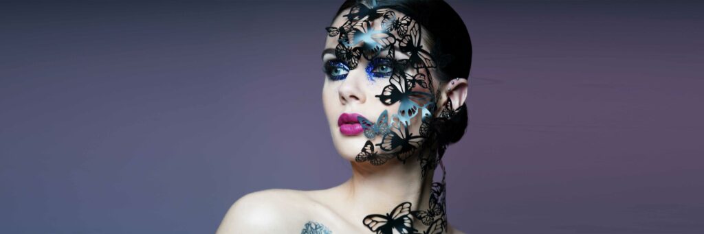 shooting photo pour formations de maquillage en e-learning ou distanciel